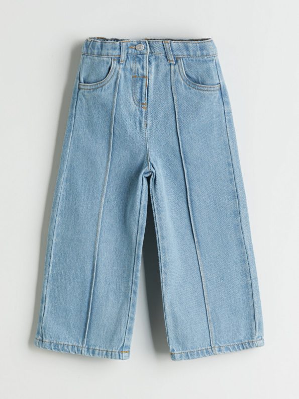 LCW Adjustable Waist Girls' Denim Pants