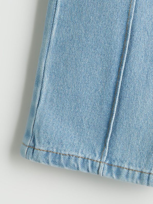 LCW Adjustable Waist Girls' Denim Pants