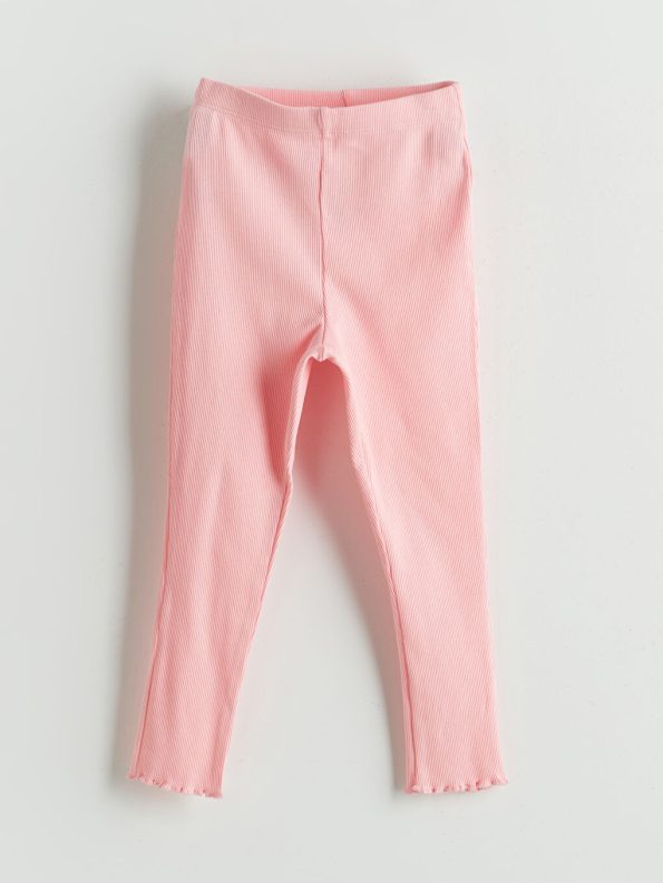 LCW Kids Pink Elastic Waist Girls Pajama Bottoms Set