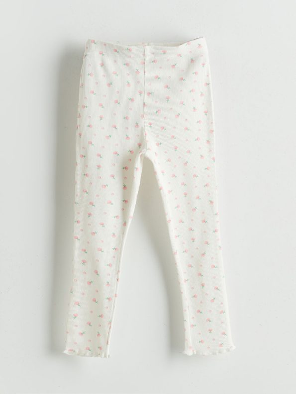 LCW Kids Pink Elastic Waist Girls Pajama Bottoms Set