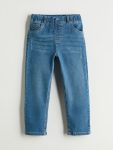 LCW Kids Indigo Boys' Elastic Waist Denim Pants