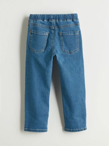 LCW Kids Indigo Boys' Elastic Waist Denim Pants