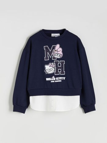 Barbie Print Long Sleeve Girl's T-Shirt
