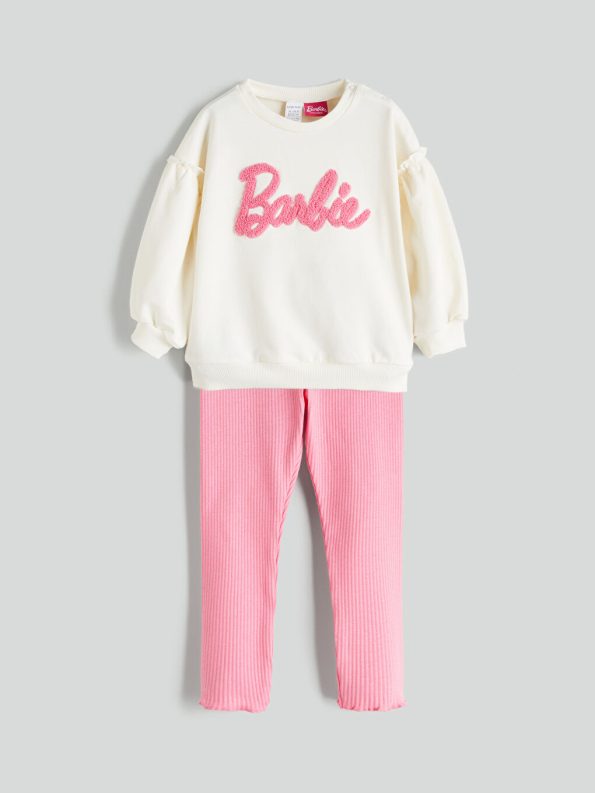 Girls' 2-piece sweatshirt and pants set