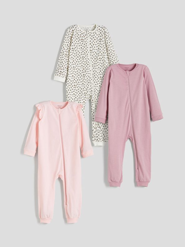 Little girls' sleepsuit 3 Pice