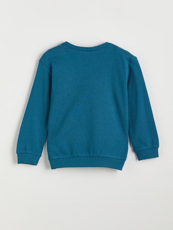 LCW Kids Petrol Crew Neck Boys Sweatshirt Set