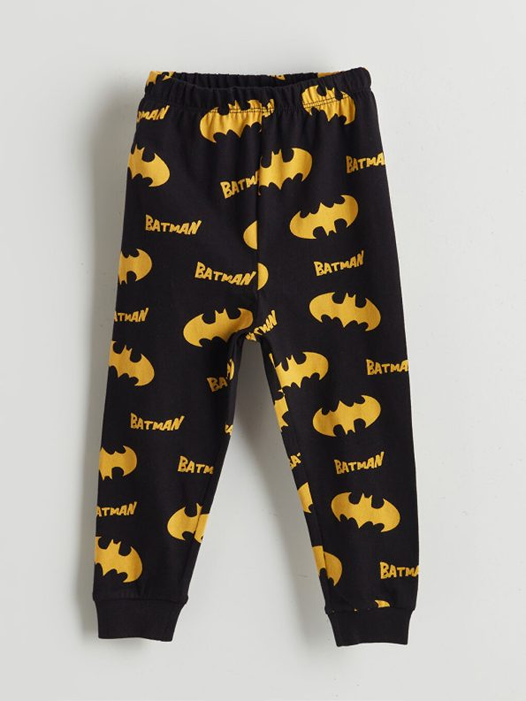 LCW Baby Black Batman Printed Boys Pajama Set