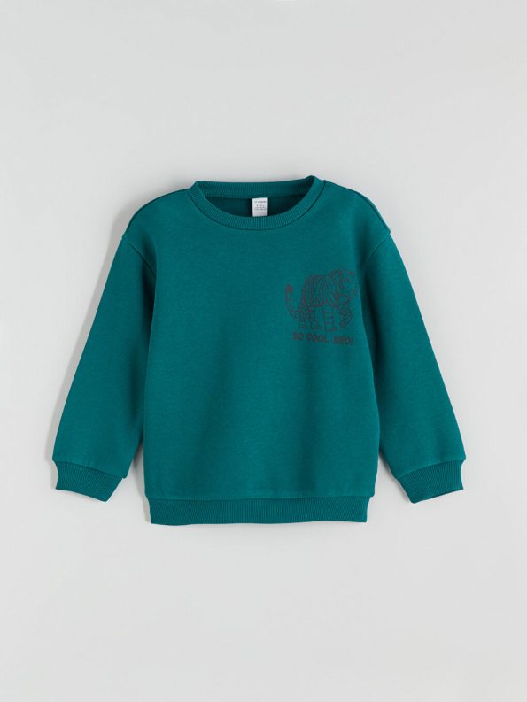 LCW Kids Mixed Crew Neck Boys Sweatshirt Set