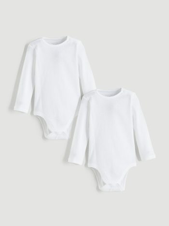 Long Sleeve Bodysuit 2 Pice for Baby Girls