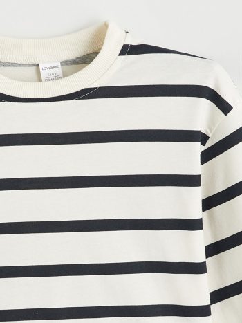 Striped V-Neck Knit Cardigan for Boys
