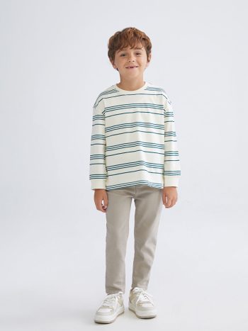 Printed Boys' Sweatshirt and Jogger Set