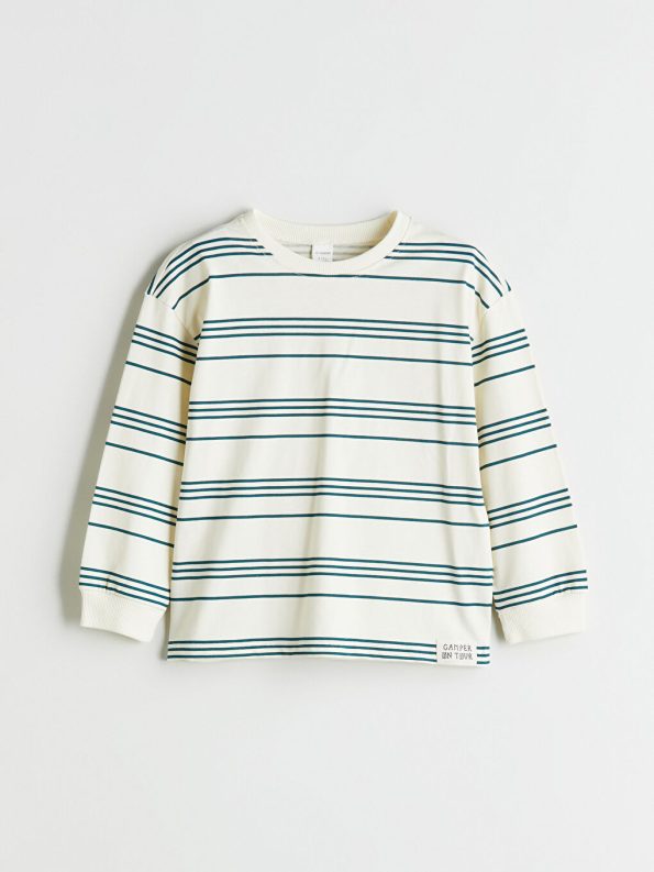 Printed Boys' Sweatshirt and Jogger Set
