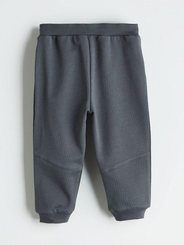 LCW Baby Brown Printed Boys T-Shirt and Pants Set