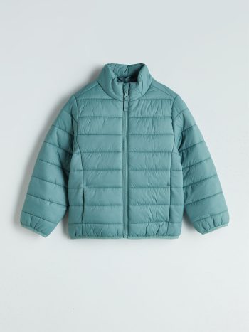 LCW Kids Green Collar Boys' Puffer Jacket