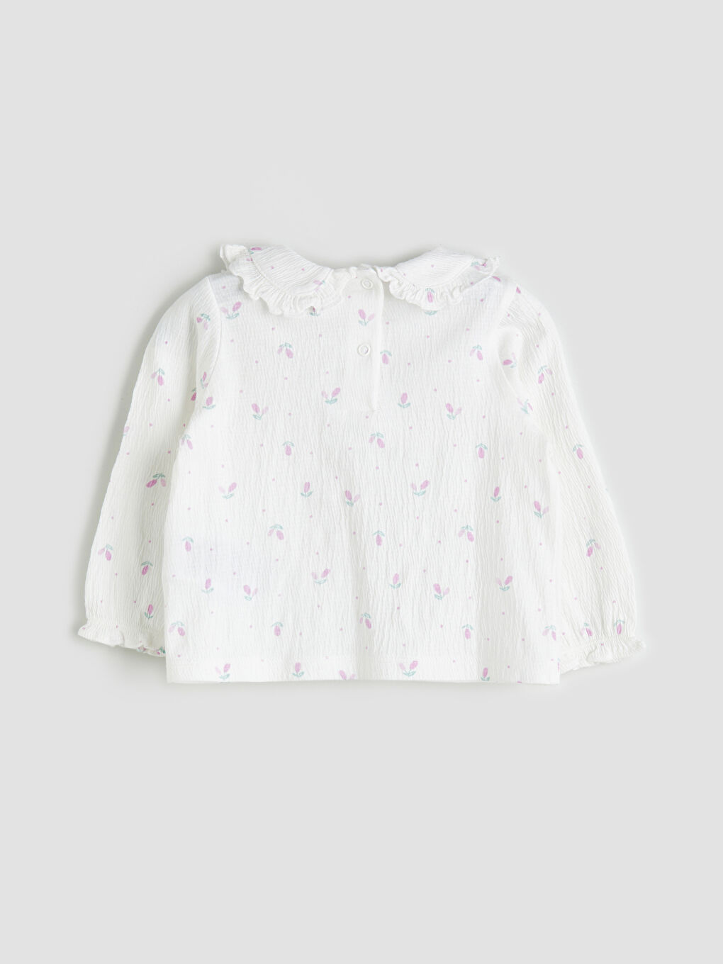 l_20252-w57226z1-lra_a3.jpg Long Sleeve Printed Baby Girl Blouse and Leggings Set