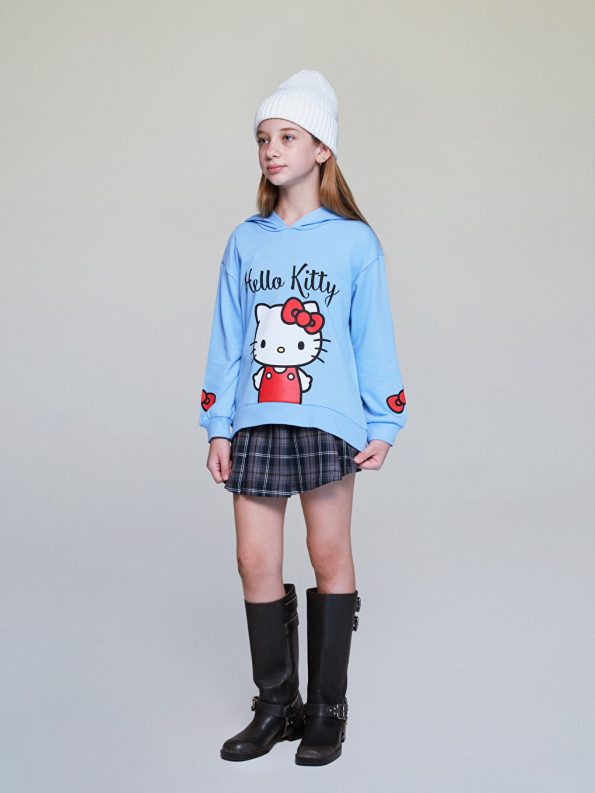 LCW Kids Hello Kitty Printed Hoodie for Girls