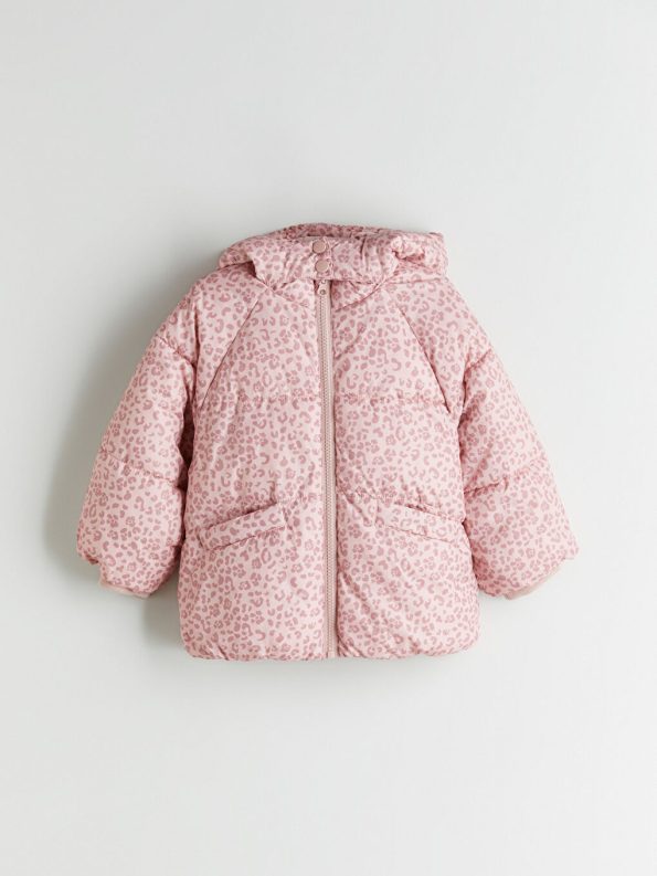 LCW Kids Pink Hooded Girls' Jacket