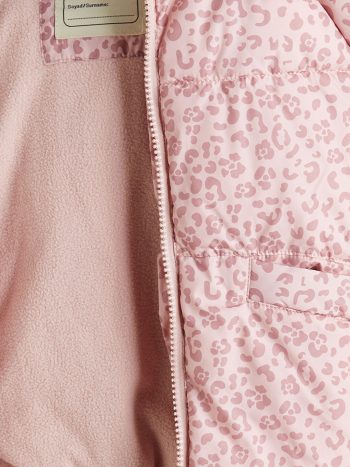 LCW Kids Pink Hooded Girls' Jacket
