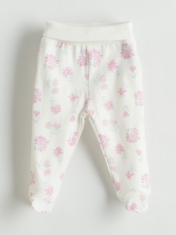 Floral Print Baby Girl Romper