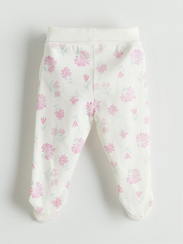 Floral Print Baby Girl Romper