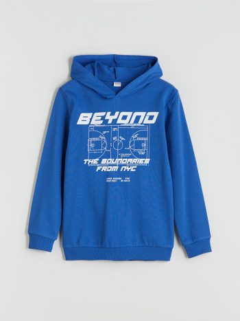 LCW Kids Blue Hooded Boys Tracksuit