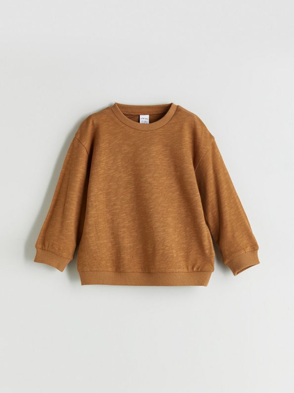 LCW babyMavi Crew Neck Basic Boys Sweatshirt 3-Pack