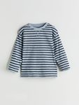 Boys' Long Sleeve Velvet Romper with Embroidery