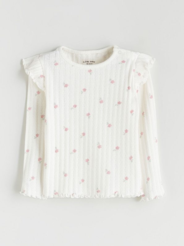 Girls' long-sleeved blouse 2 pice