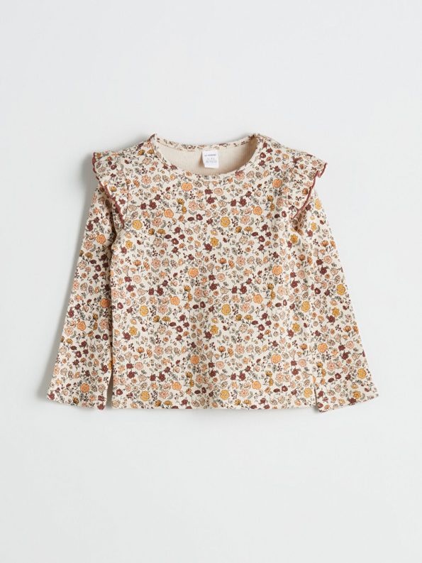 Girls' long-sleeved blouse