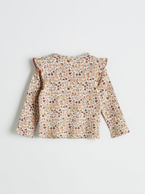 Girls' long-sleeved blouse