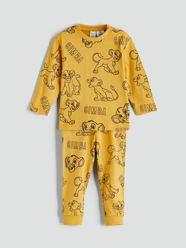 Baby Lion King Printed Boys Pajama Set