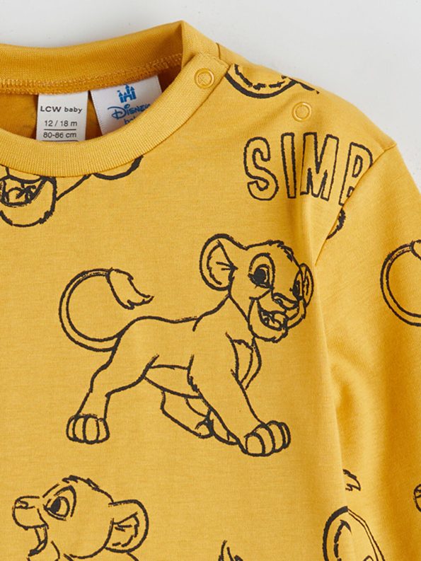 Baby Lion King Printed Boys Pajama Set