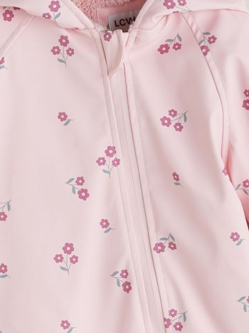 Printed Long Sleeve Baby Girl Romper Set