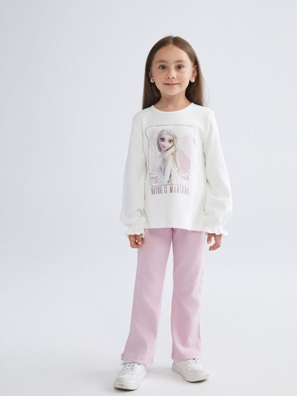 Frozen print blouse with pants