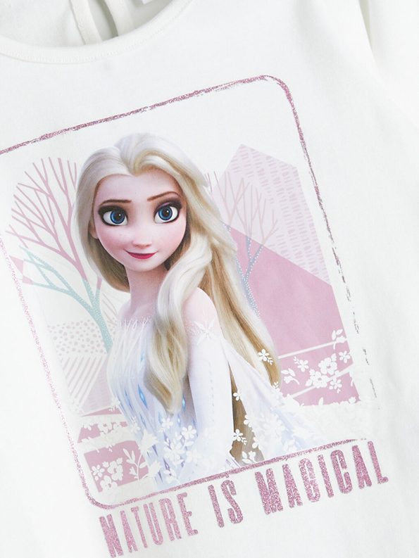 Frozen print blouse with pants