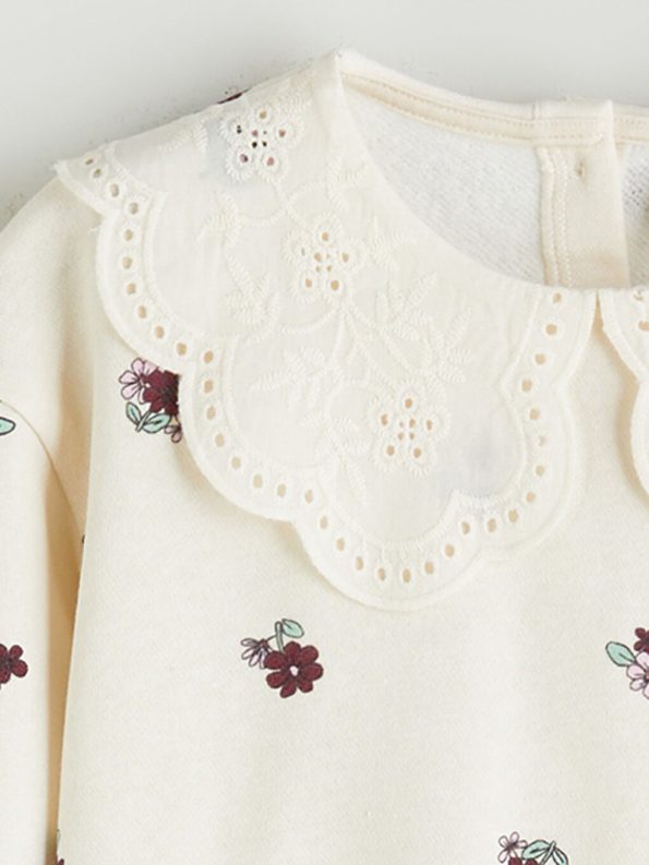 Girls' long-sleeved blouse