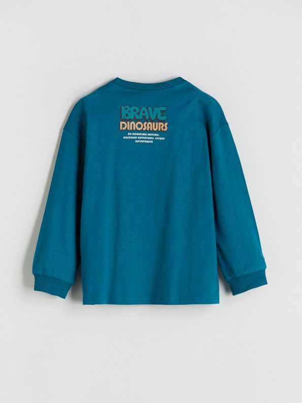 Boys' Printed Crew Neck Sweatshirt