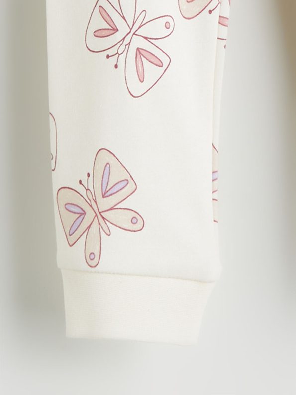 LCW Baby Printed Girl's Pajama Set