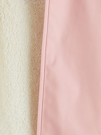 LCW Baby Pink Hooded Raincoat for Girls