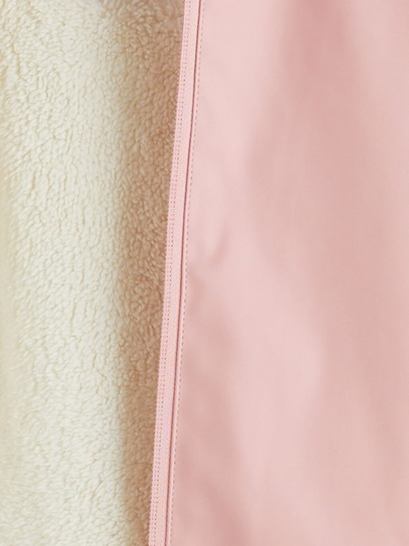 LCW Baby Pink Hooded Raincoat for Girls