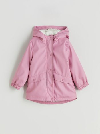 KANZ Pink Hooded Baby Girl Raincoat