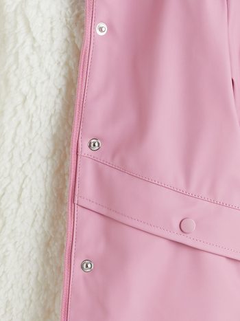 KANZ Pink Hooded Baby Girl Raincoat