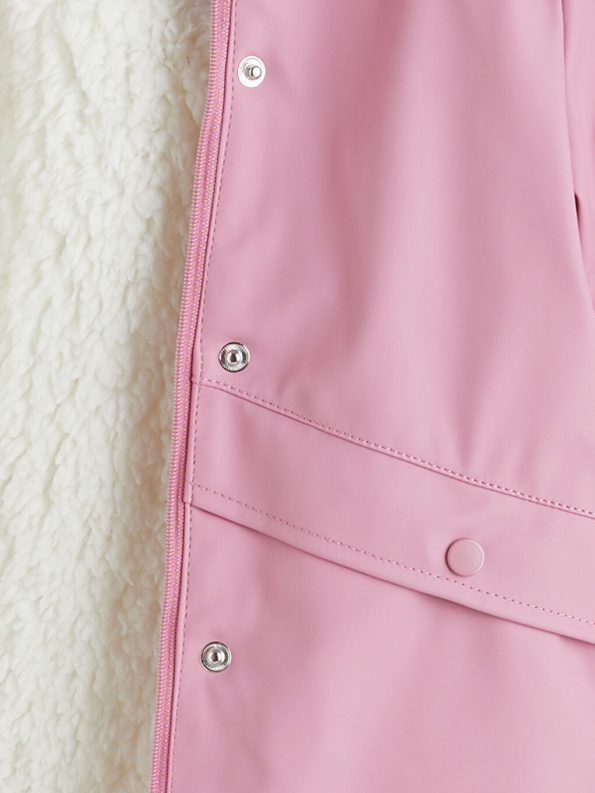 KANZ Pink Hooded Baby Girl Raincoat