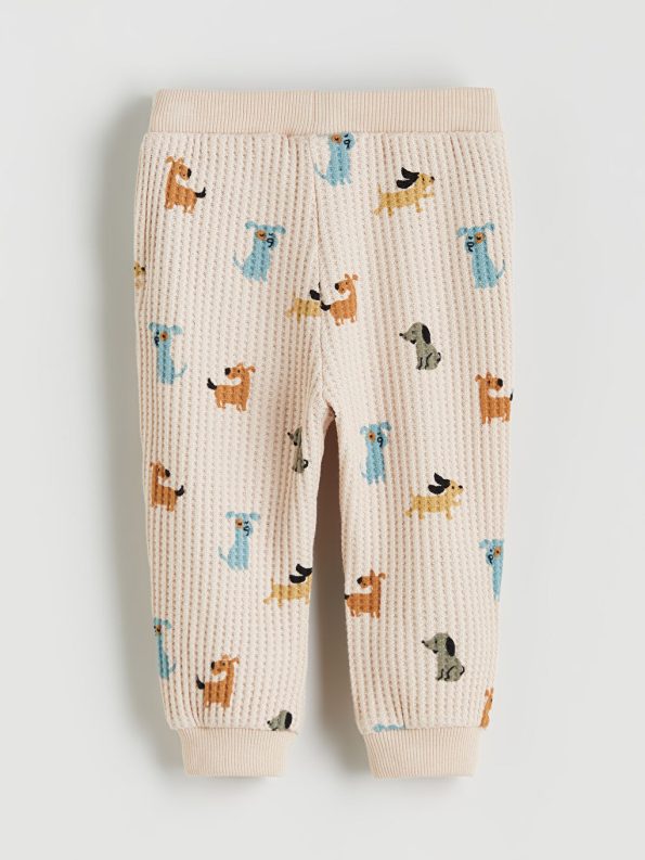 Winnie the Pooh Printed Boys' Baby Sweatshirt and Pants Set