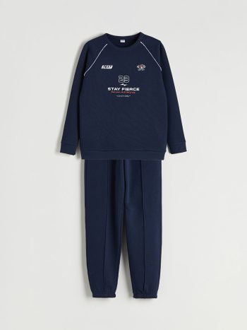 LCW Kids Navy Blue Boys Tracksuit