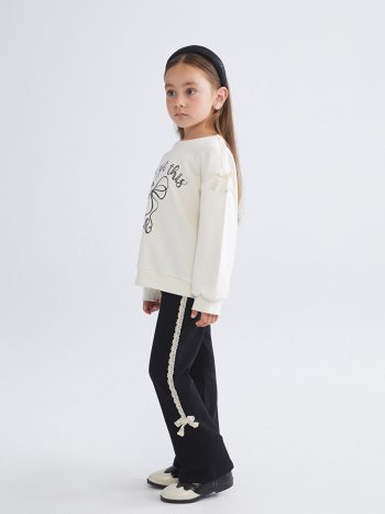 Girls' 2-piece sweatshirt and pants set