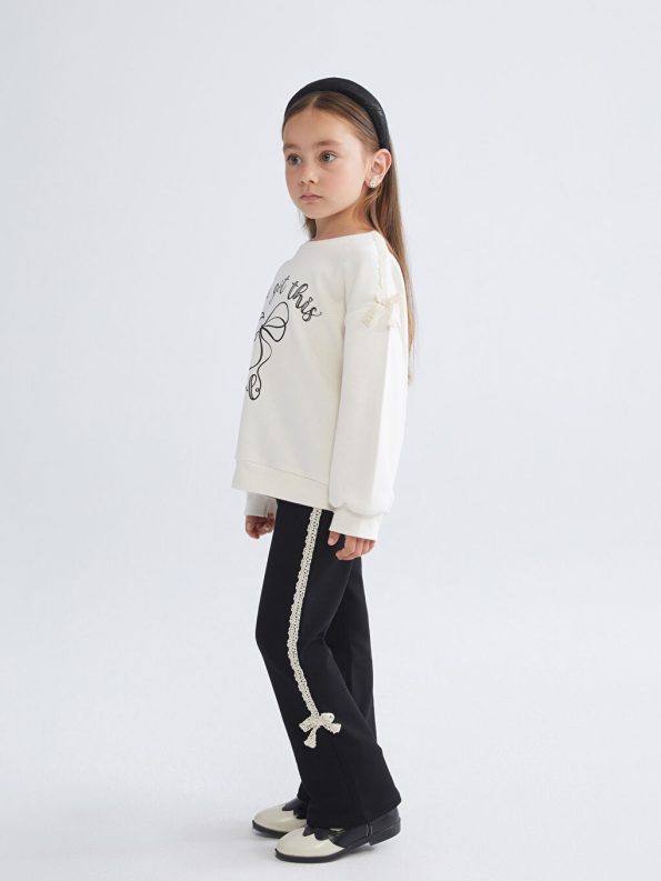 Girls' 2-piece sweatshirt and pants set