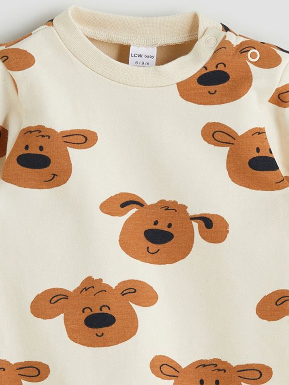 LCW Baby Printed Boys' Romper