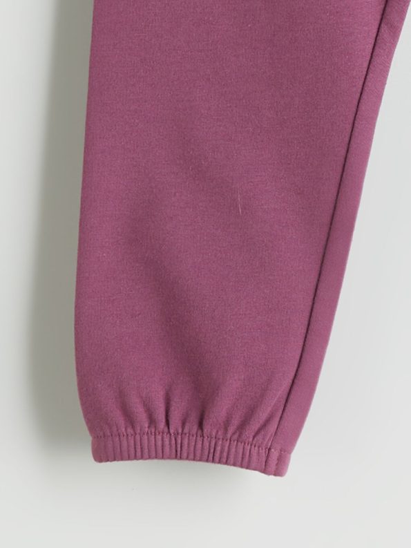LCW Baby Purple Elastic Waist Basic Girl Baby Pajama Bottom Set of 3