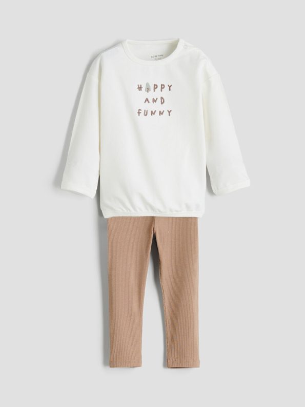 LCW Baby Beige Boys' Set